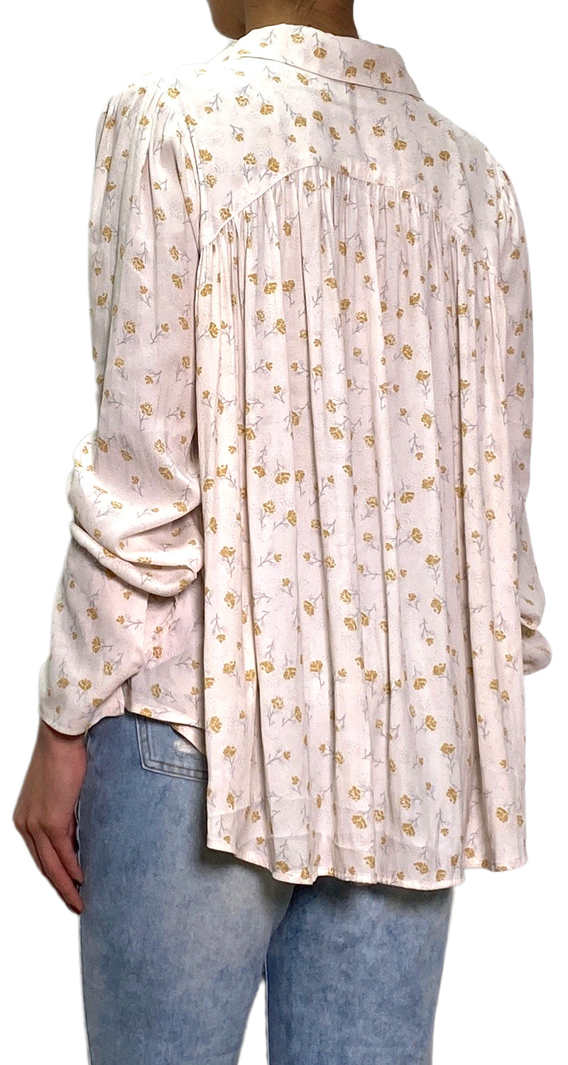 Blusa Beige Estampada