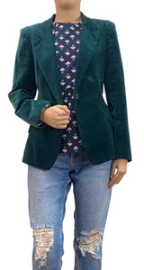 Blazer Velvet Verde