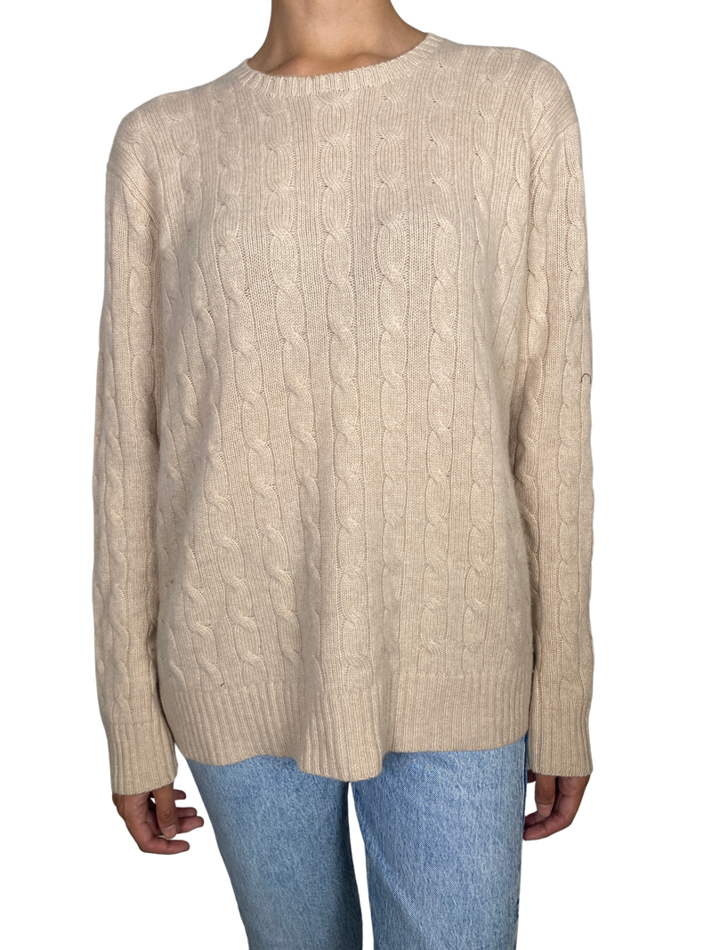 Sweater Cashmere Beige