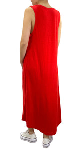 Vestido Maxi Rojo