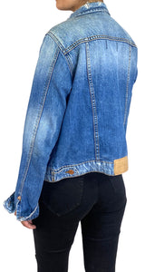 Chaqueta Denim Desflecada