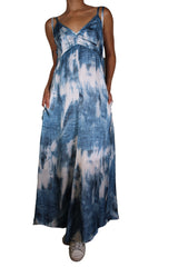 Vestido Seda Nube Tie Dye