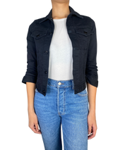 Chaqueta Denim Negra