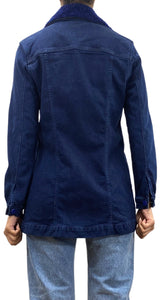 Chaqueta Denim Azul Marino