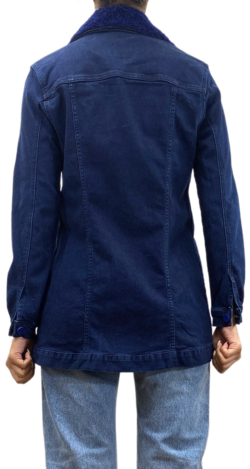 Chaqueta Denim Azul Marino