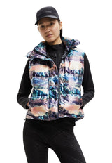 Parka Desigual Multicolor - Calce Regular