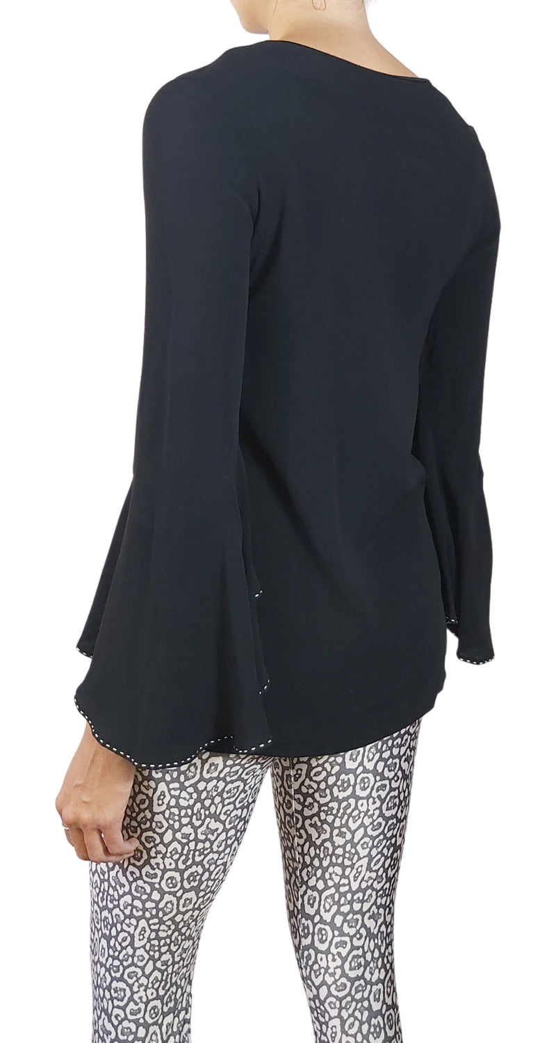 Blusa Negro Escote