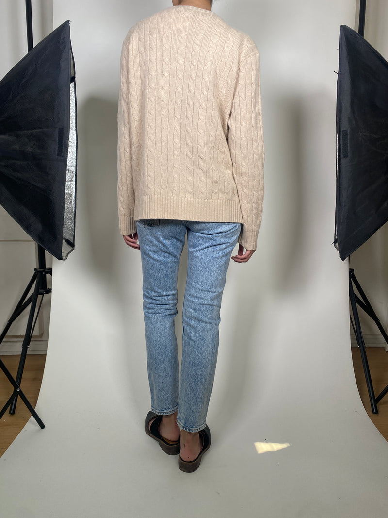 Sweater Cashmere Beige