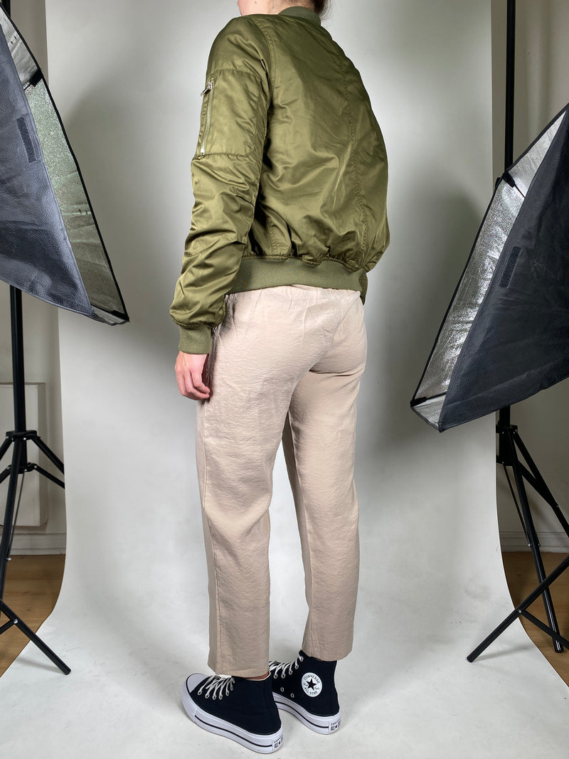 Chaqueta Bomber Verde