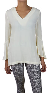 Blusa Blanca Escote