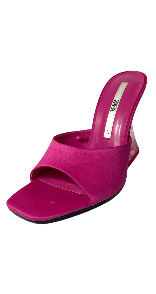 Sandalias Fucsia