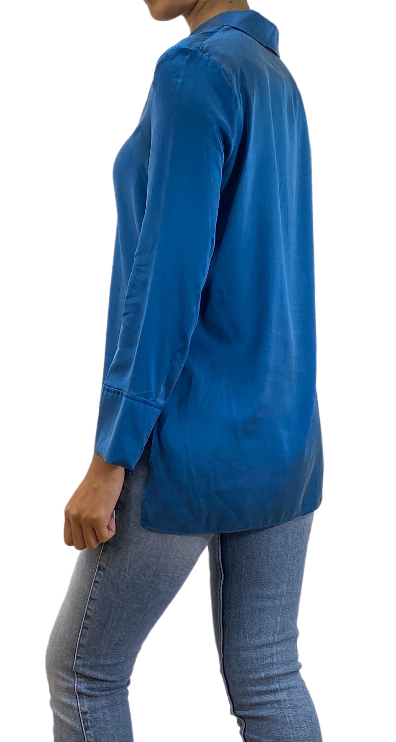 Blusa Azul SEDA