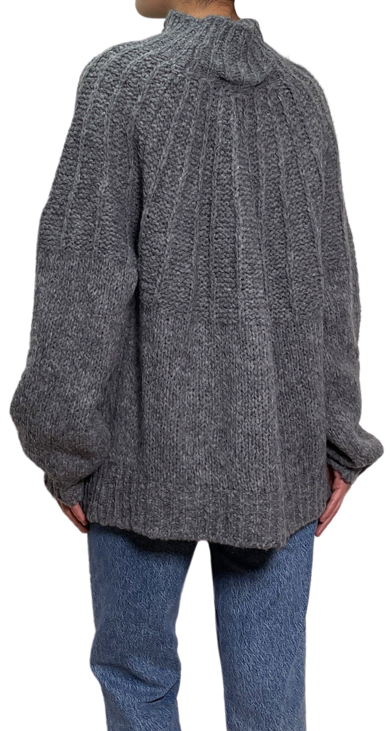 Sweater Tejido Gris