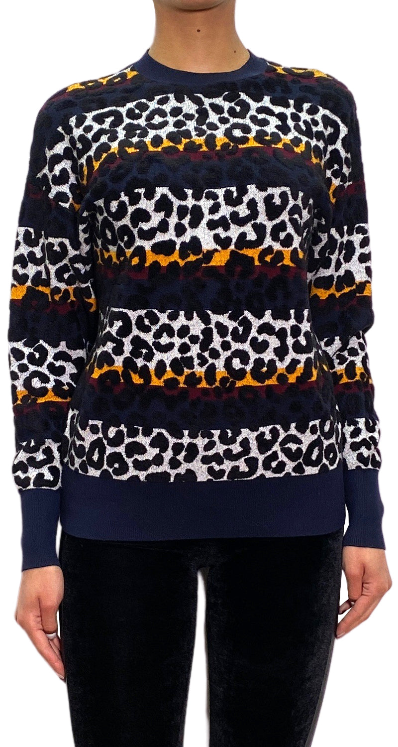 Sweater Multicolor Animal Print