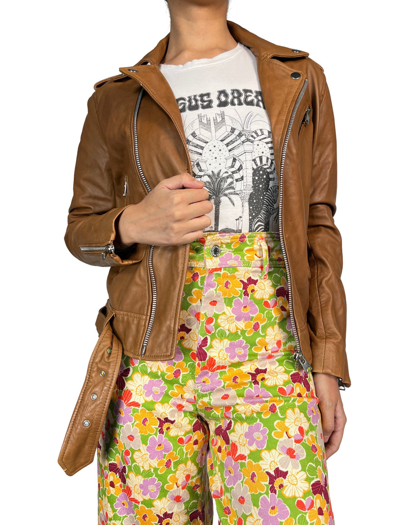 Chaqueta Biker Cuero