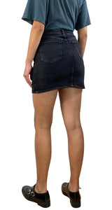 Falda Denim Negra