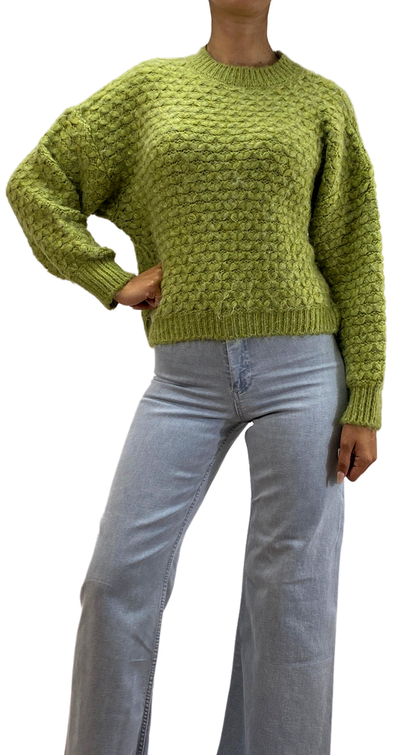 Sweater Tejido Verde