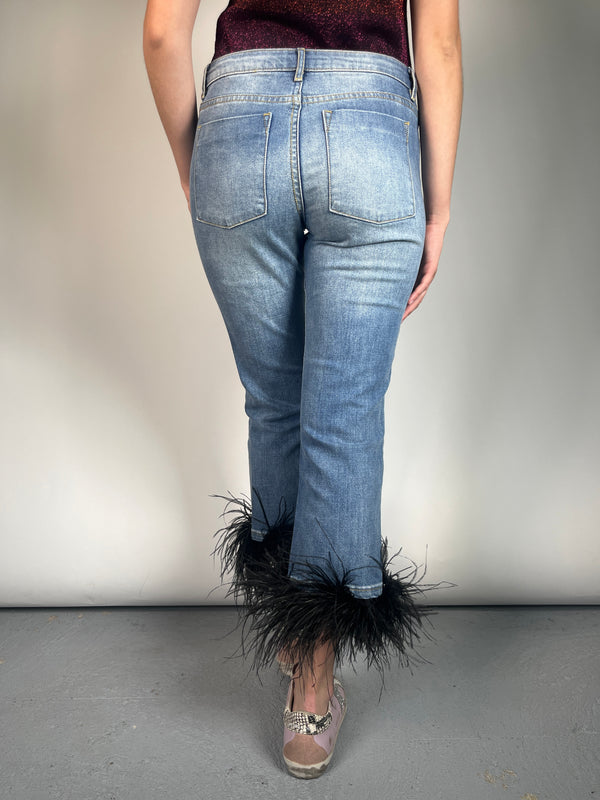 Denim Plumas