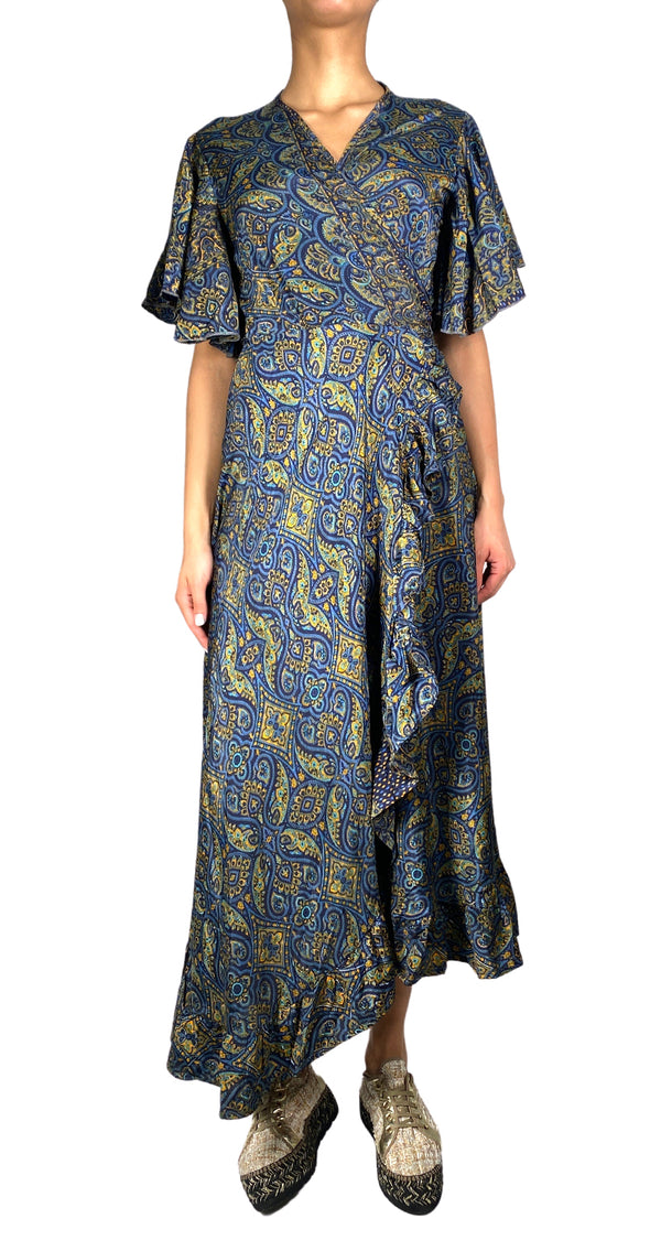 Wrap Dress Seda Paisley