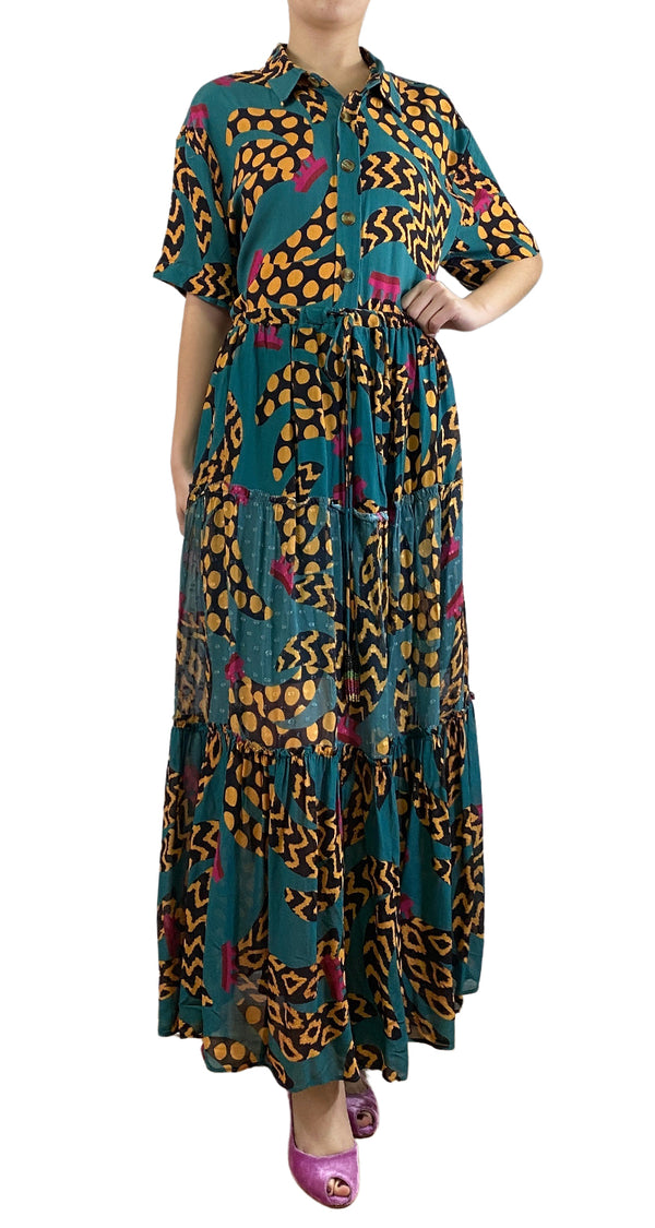 Falda Maxi Multicolor