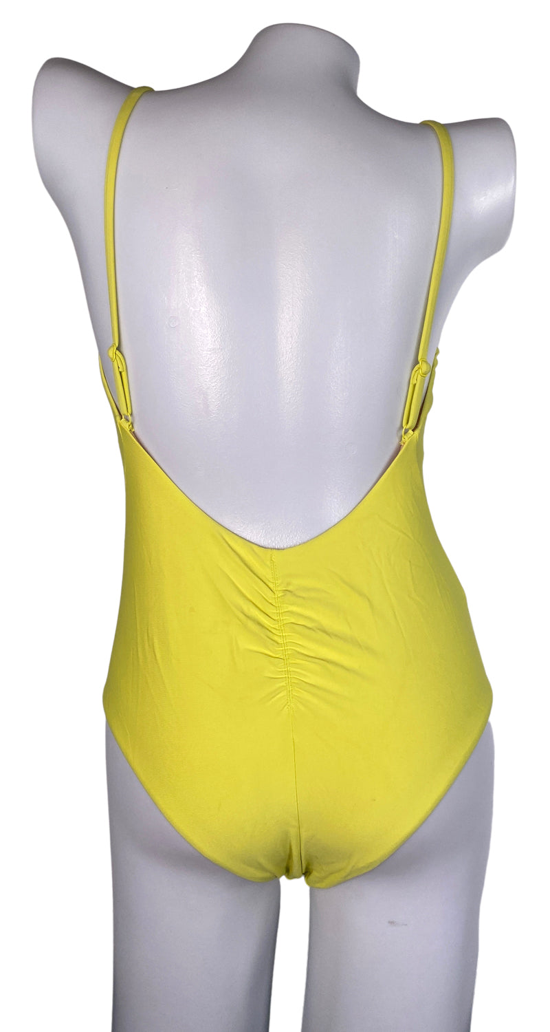 Traje De Baño Amarillo Fluor