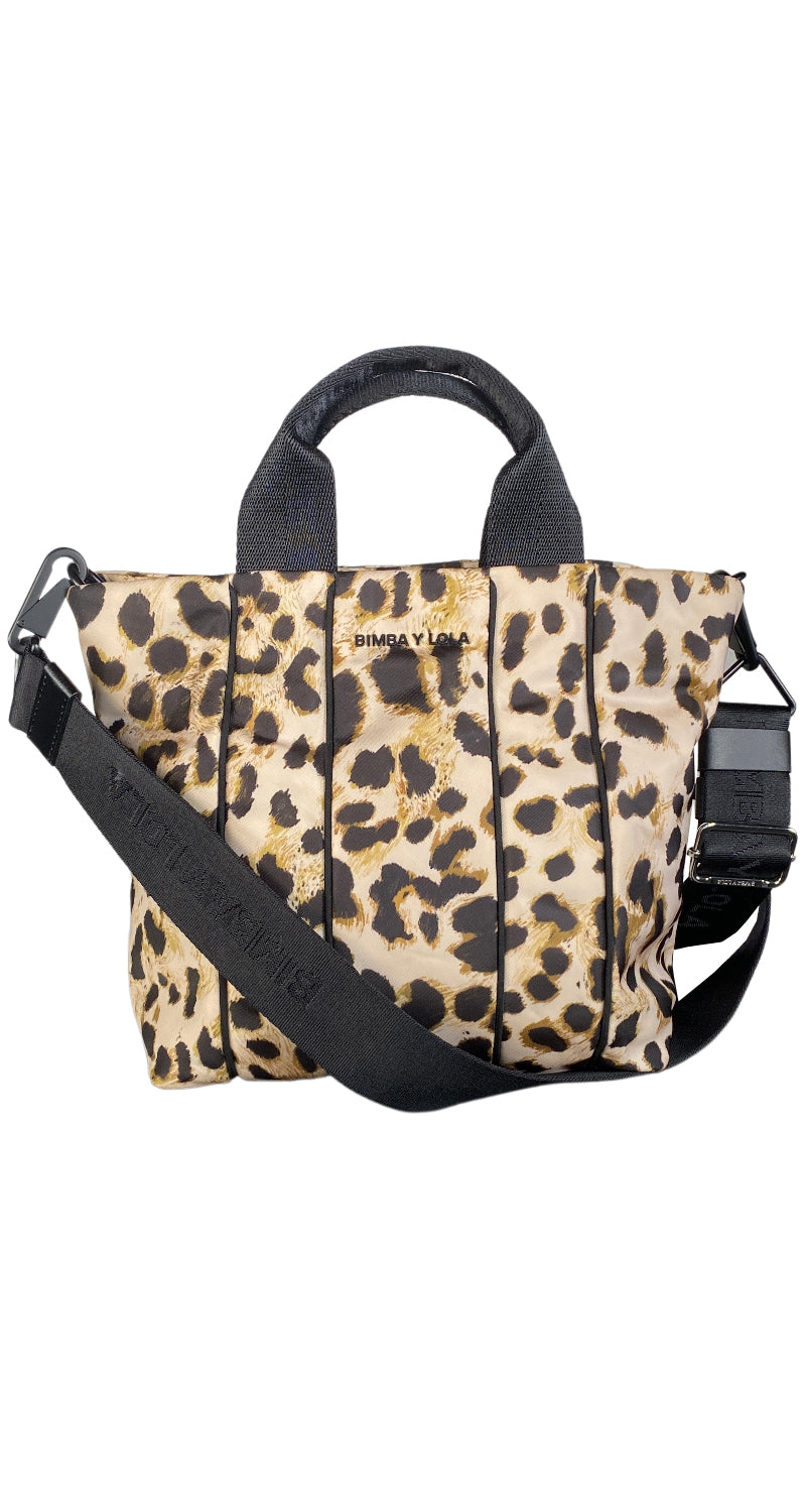 Bolsa De Mano Animal Print BIMBA Y LOLA Market People