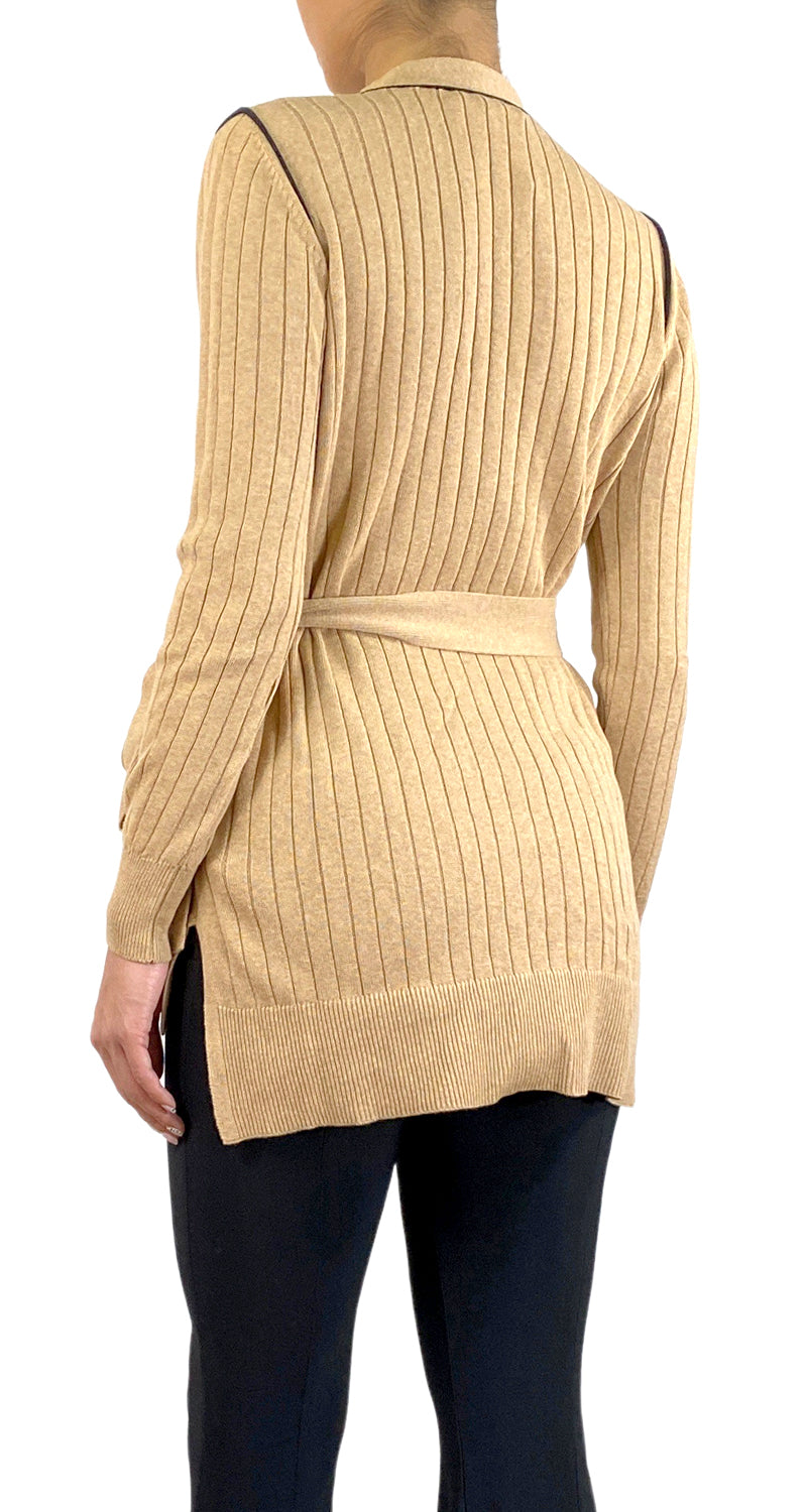 Sweater Beige Botones