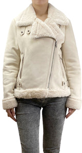 Chaqueta Crema Gamuza