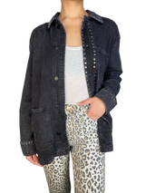 Chaqueta Denim Tachas