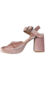 Sandalias Velvet Rosa