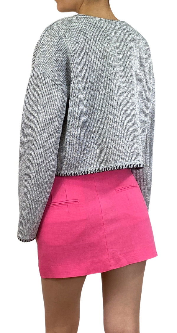 Sweater Tejido Gris