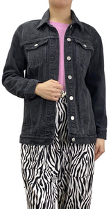 Chaqueta Denim Negra