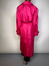 Trench Fucsia Vintage