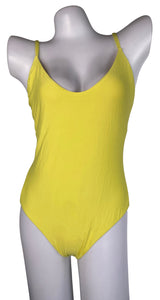 Traje De Baño Amarillo Fluor