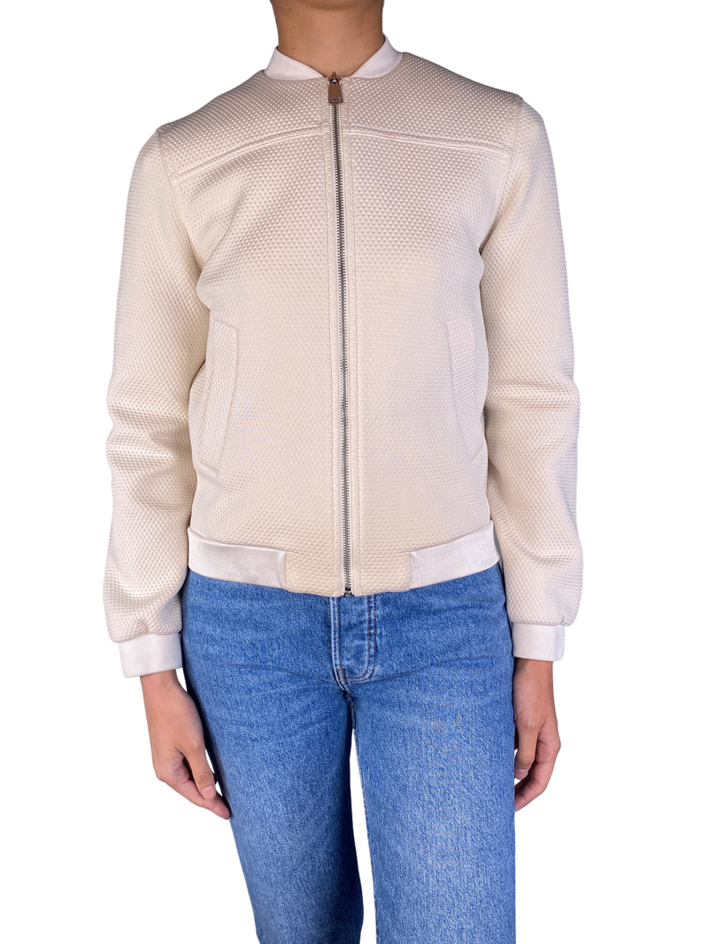 Chaqueta Bomber Beige