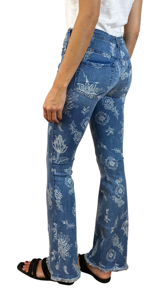 Jeans Paisley Wide Leg