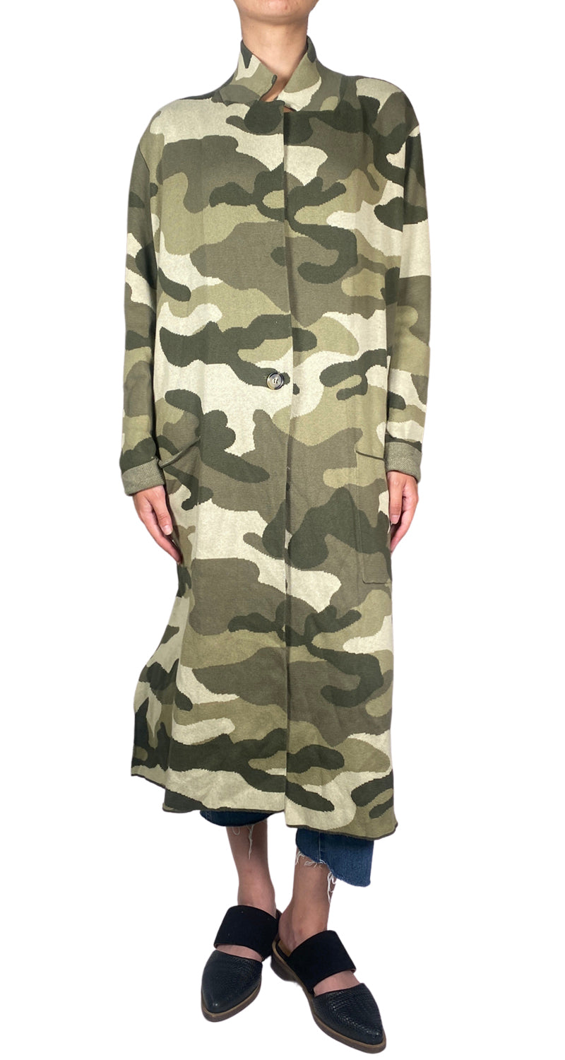 Cárdigan Estampado Militar Maeve By Anthropologie