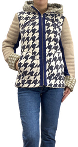 Chaqueta Houndstooth