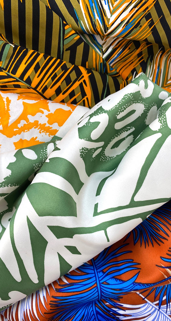 Pañuelo Patchwork Tropical