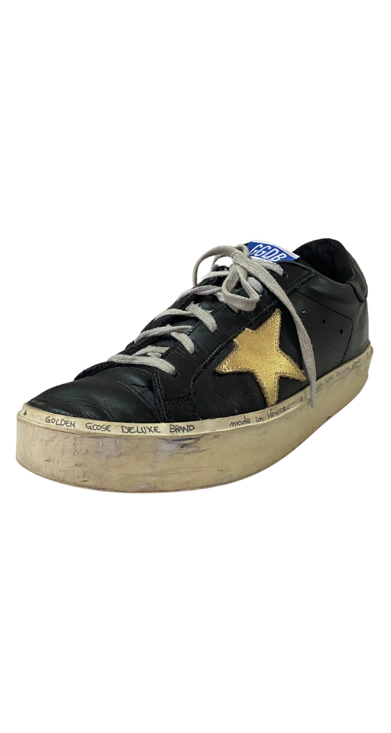 Zapatillas Hi Star Black Dorado