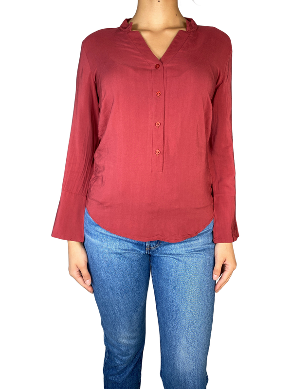 Blusa Burdeo