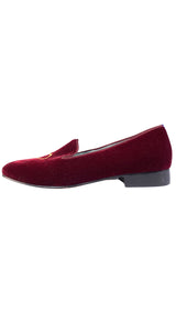 Mocasines Velvet Bordeo