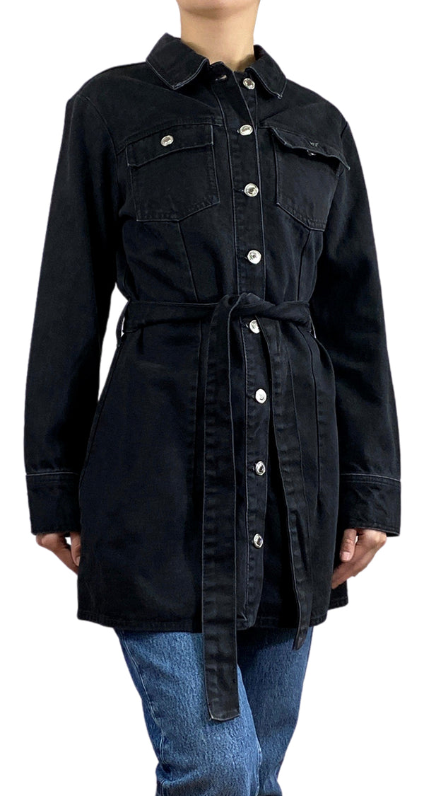 Chaqueta Denim Negra