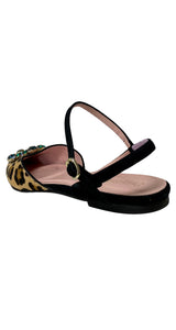 Sandalias Ella Animal  Print