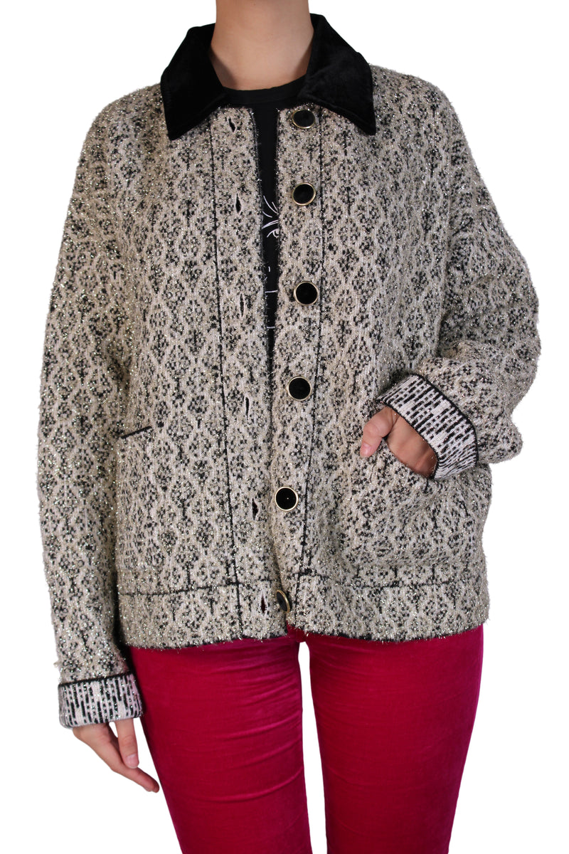 Chaqueta Tejida Lurex