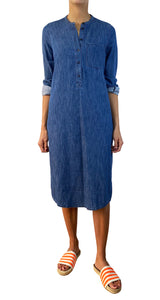 Vestido Denim Midi