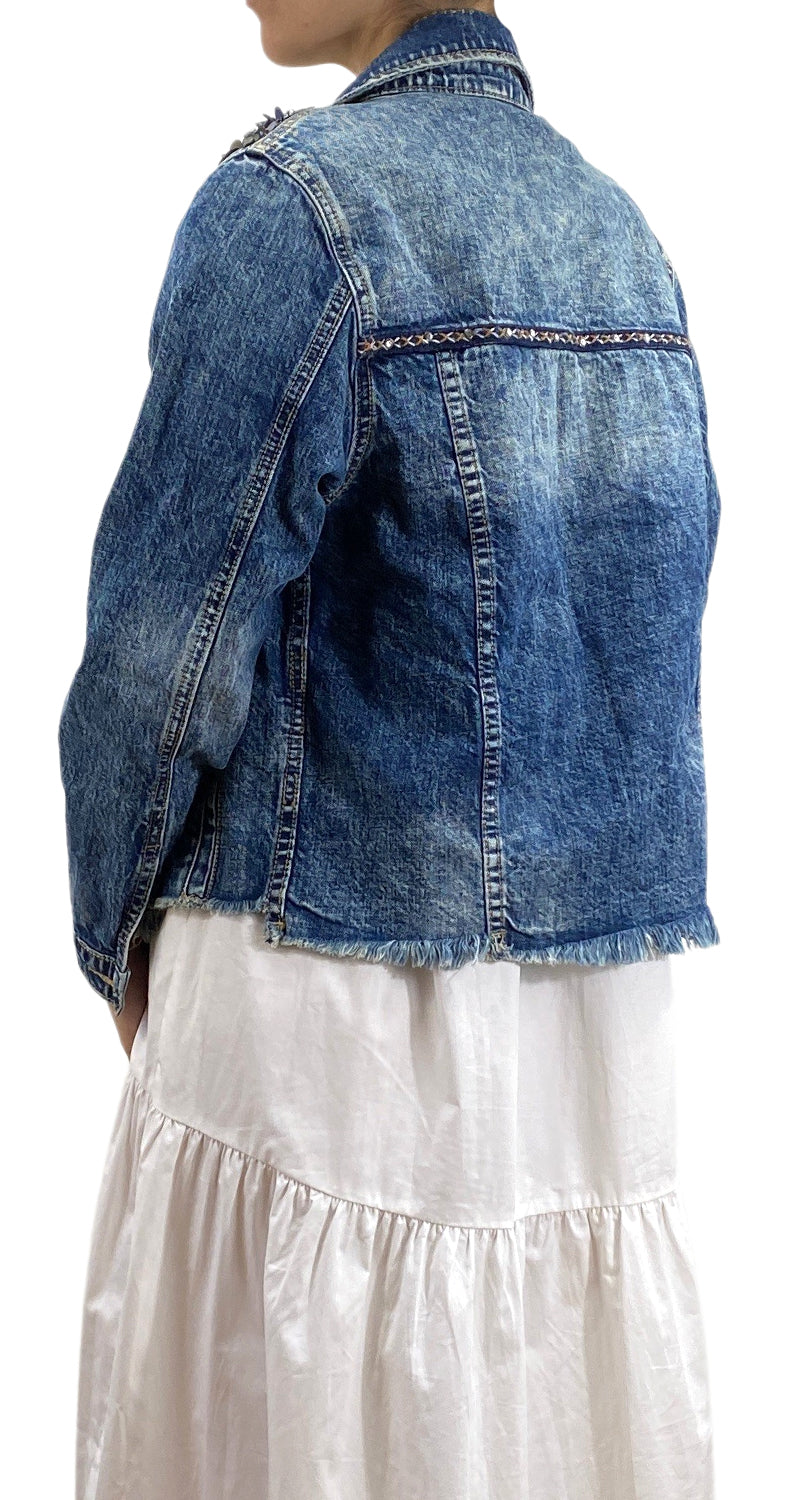 Chaqueta Denim Azul