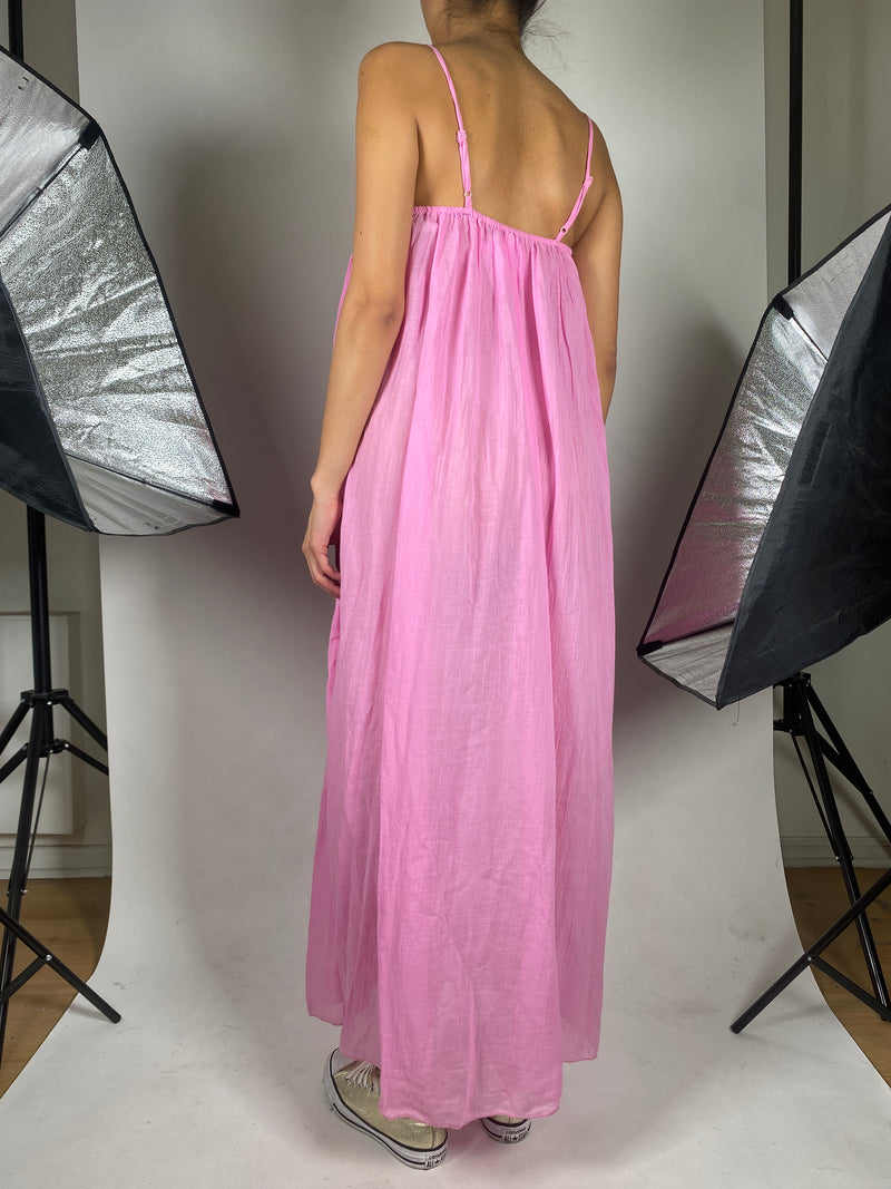 Vestido Maxi Rosado