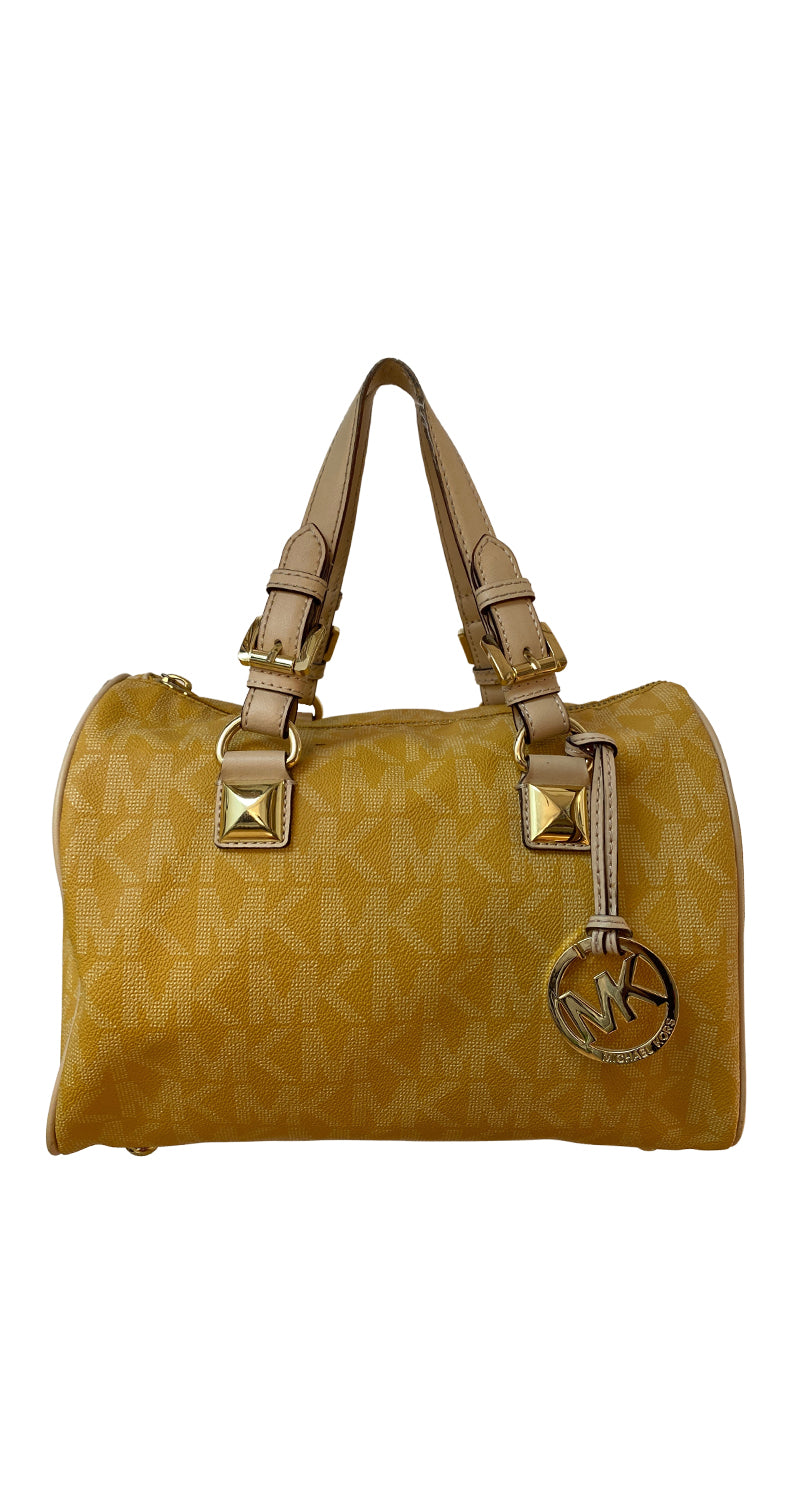 Grayson Medium Logo Satchel