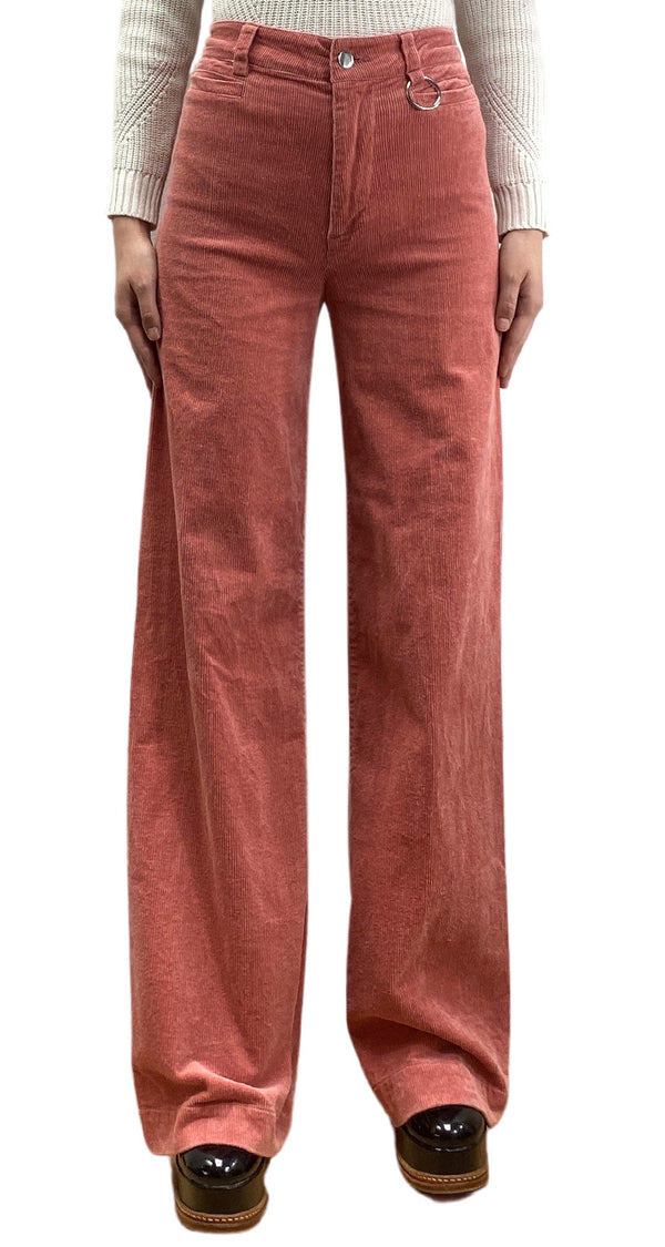 Pantalón Cotelé Rosado